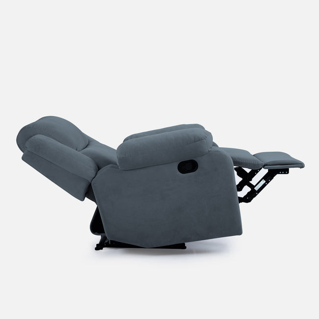 Green Soul Comfy Fabric Single Seater Recliner Recliner Green Soul Ergonomics