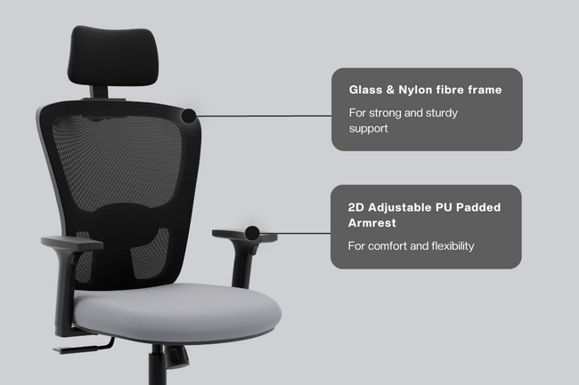 Green Soul Jupiter Superb High Back Mesh Office Chair Efficient Chairs Green Soul Ergonomics