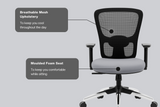 Green Soul Jupiter Superb Mid Back Mesh Office Chair Efficient Chairs Green Soul Ergonomics