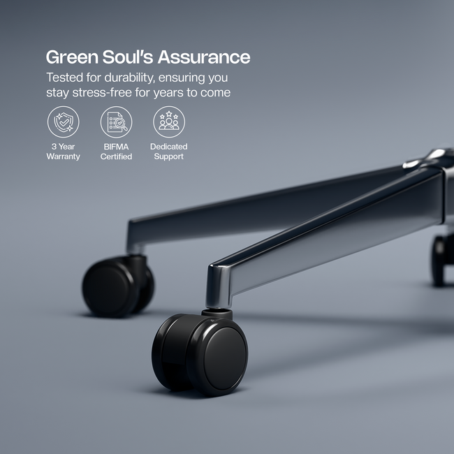 Orion Ergonomic Office Chair for Work with Dual Panel Backrest