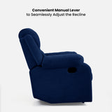 Green Soul Comfy Fabric Single Seater Recliner