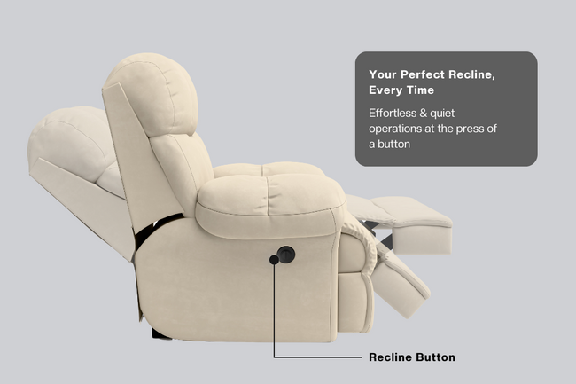 Shangri-La Rocking, Revolving and Recline Single Seater Electric Recliner Sofa