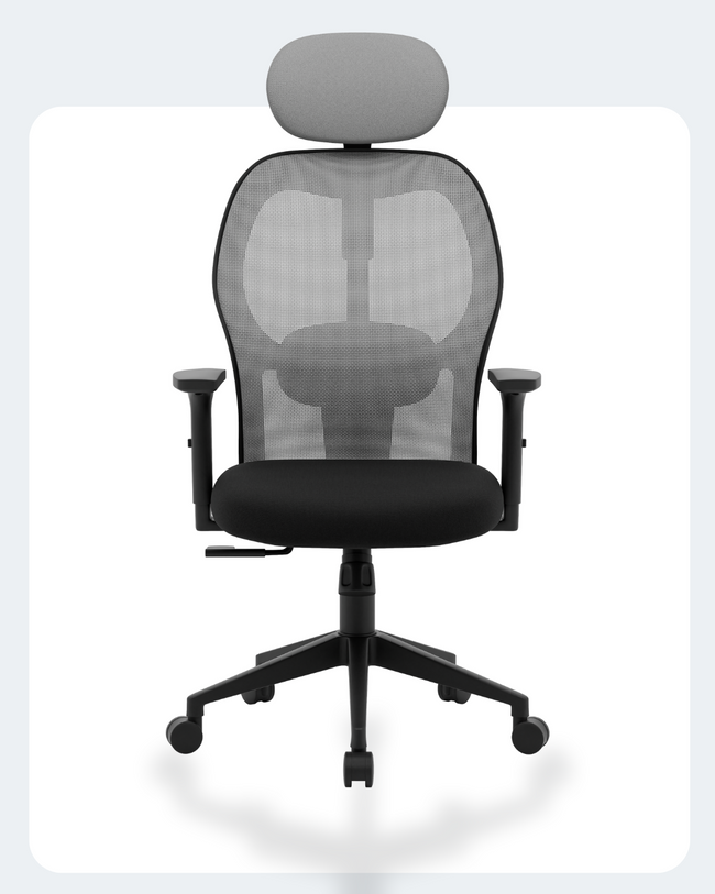 Green Soul Renewed Yoga High 1D Armrest Back Mesh Office Chair