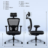 Green Soul Renewed Jupiter Superb  Intelli-Adapt Recline Office Chair