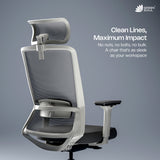 Green Soul Leo Designed for Broad Shoulders Mesh Ergonomic Office Chair