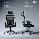 Green Soul Jupiter Superb High Back Mesh Office Chair