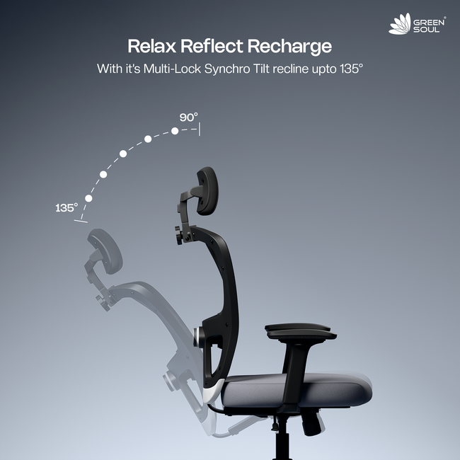 Green Soul Jupiter Pro High Back Mesh Office Chair