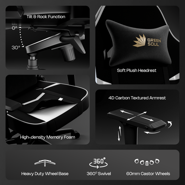 Green Soul Monster Ultimate (T) Gaming Chair