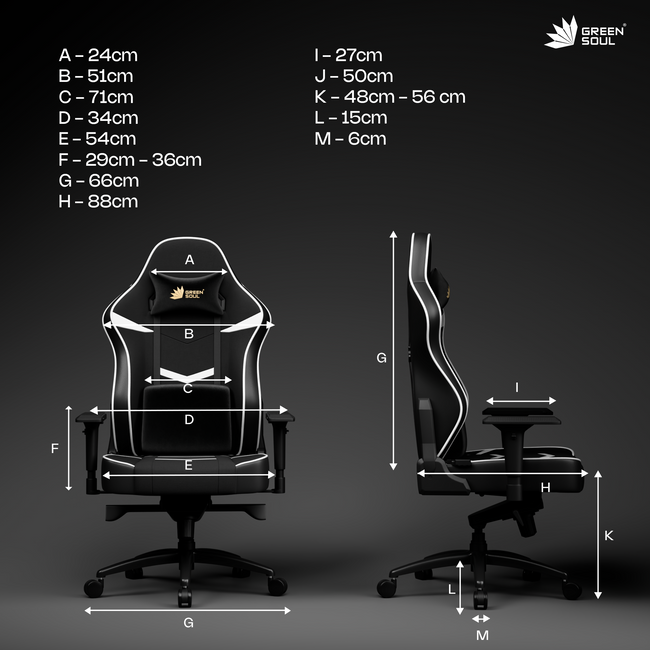 Green Soul Monster Ultimate (T) Gaming Chair