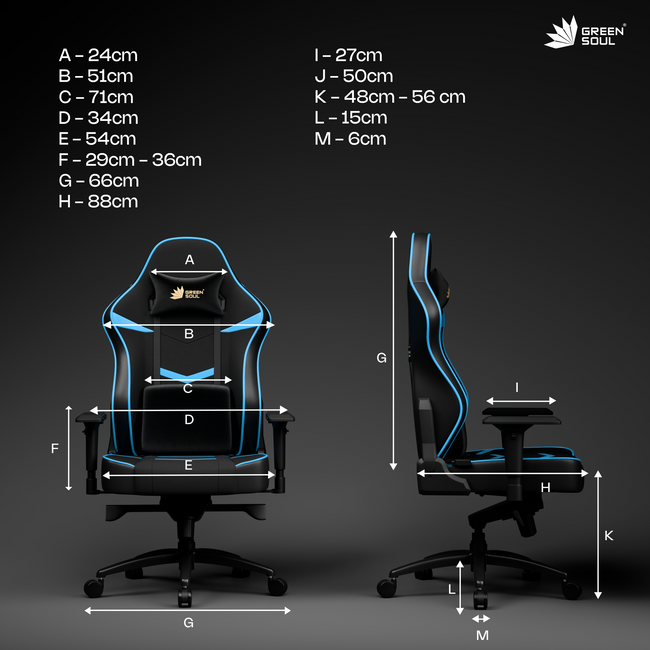 Green Soul Monster Ultimate (T) Gaming Chair