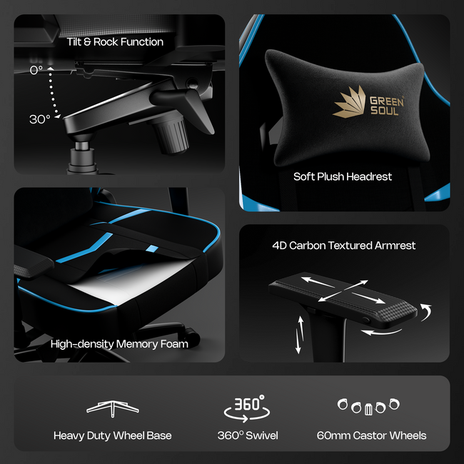 Green Soul Monster Ultimate (T) Gaming Chair