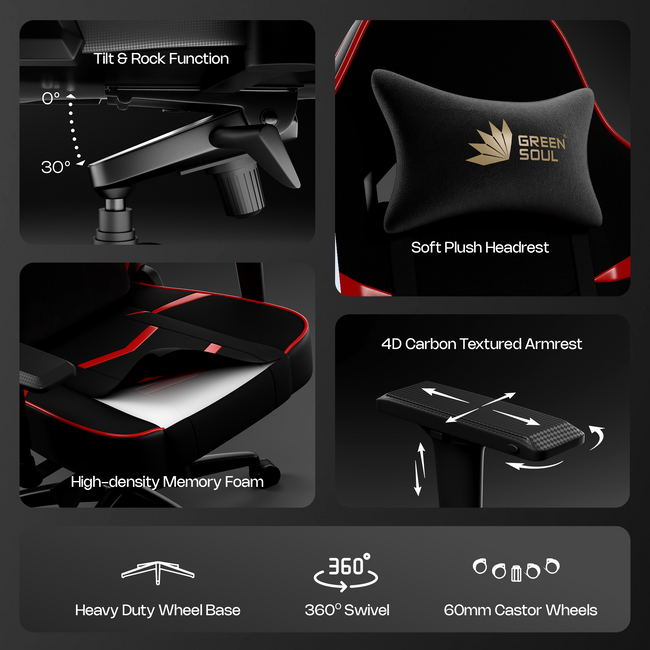 Green Soul Monster Ultimate (T) Gaming Chair