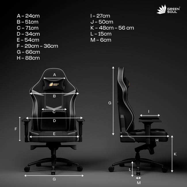 Green Soul Monster Ultimate (T) Gaming Chair
