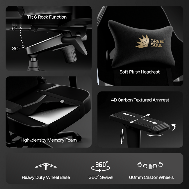 Green Soul Monster Ultimate (T) Gaming Chair