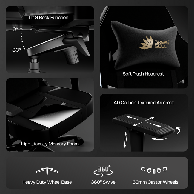 Green Soul Monster Ultimate (T) Gaming Chair