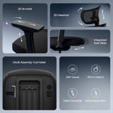 Green Soul Zodiac Superb with Upgraded Cushioned Lumbar Intelli-Adapt Recline 5 year warranty