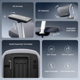 Green Soul Zodiac Superb with Upgraded Cushioned Lumbar Intelli-Adapt Recline 5 year warranty