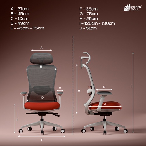Galaxy Design-Led Ergonomic Precision Intelli-Adapt Recline Office Chair