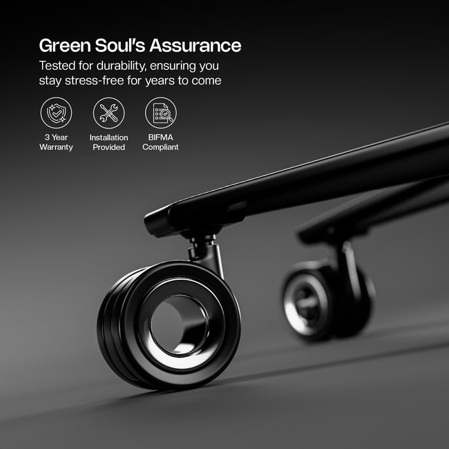 Green Soul Monster Pro Gaming Chair with Ventilated Seats