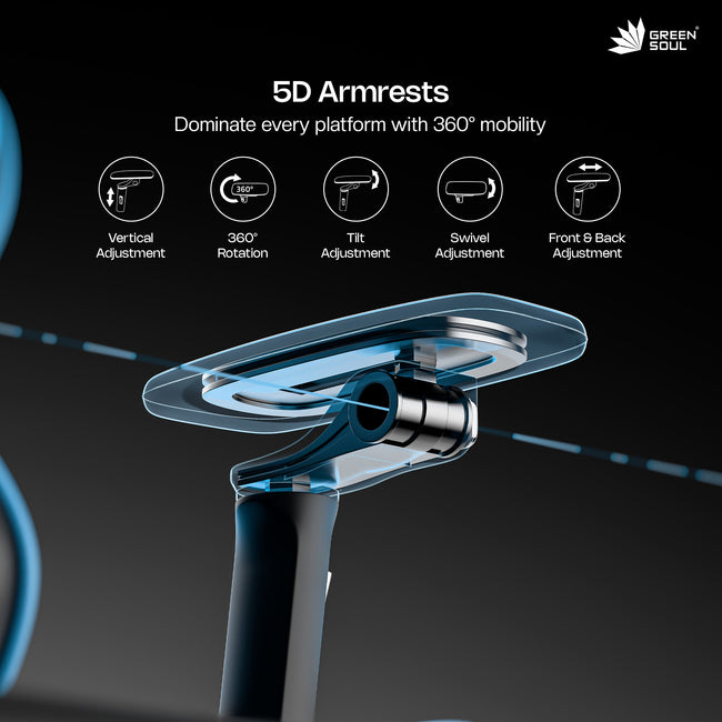 Green Soul Monster Pro Gaming Chair with Ventilated Seats