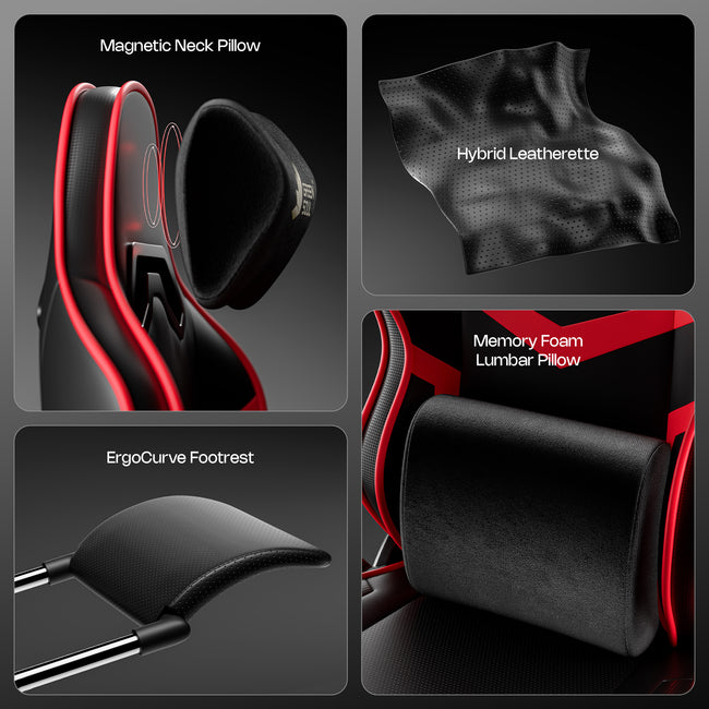 Green Soul Monster Pro Gaming Chair with Ventilated Seats