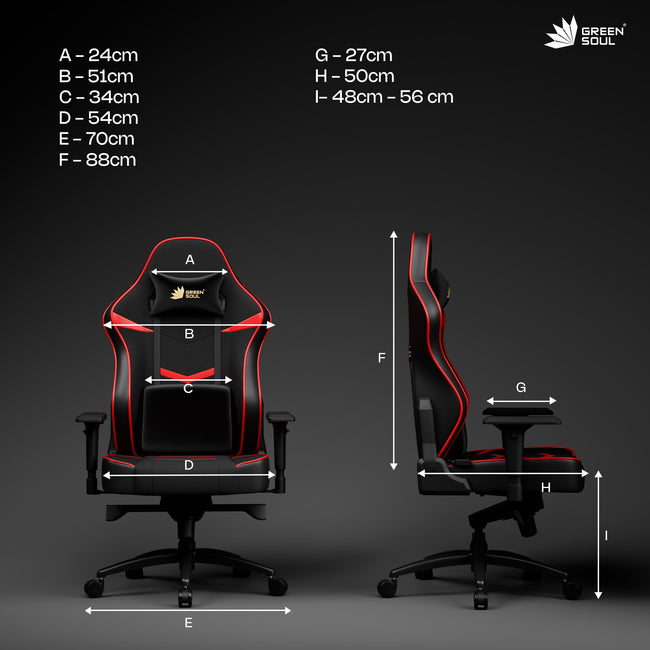 Green Soul Monster Ultimate (T) Gaming Chair