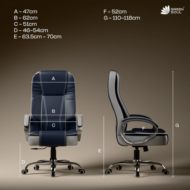 Green Soul Vienna High Back Executive Chair