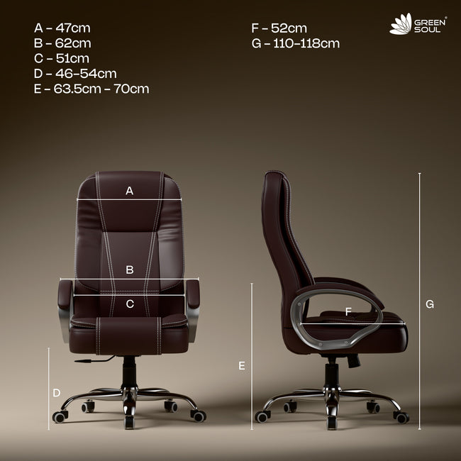 Green Soul Vienna High Back Executive Chair