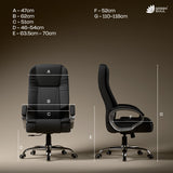 Green Soul Vienna Fabric Executive Chair