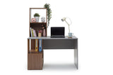 Renewed Vermont Study Table - Gothic Grey  Green Soul Ergonomics