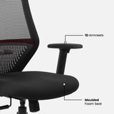 Green Soul Eva Mid Back Mesh Premium Office Chair Efficient Chairs Green Soul Ergonomics