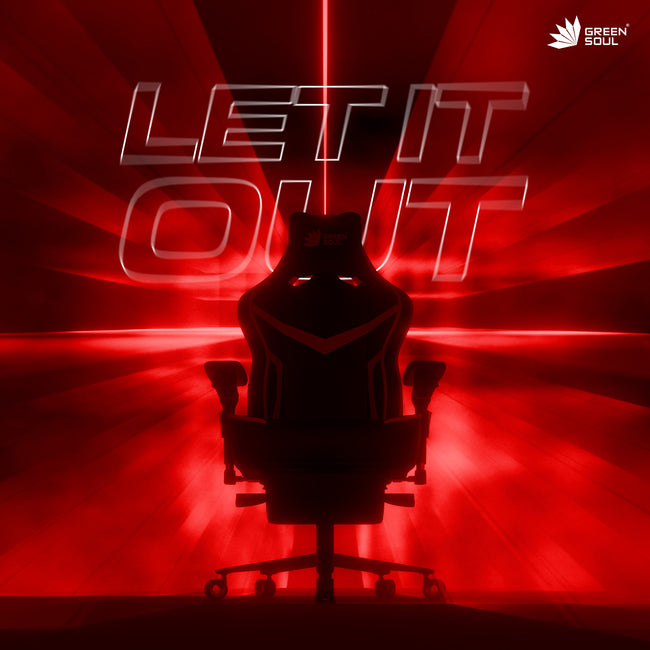 Green Soul Monster Pro Gaming Chair with Ventilated Seats