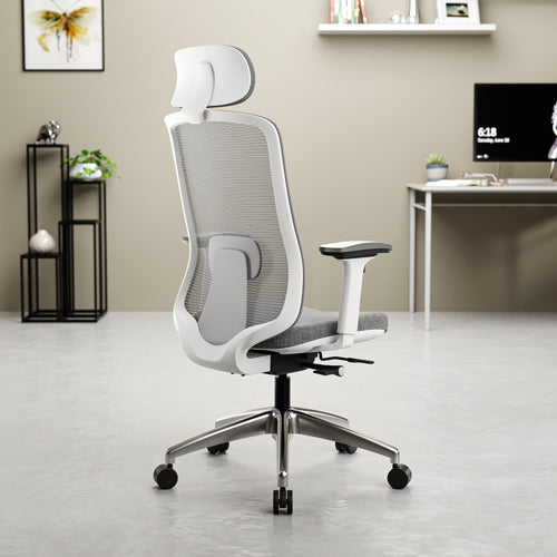 Green Soul Renewed Cosmos Pro Green High Back Premium Office Chair Renewed Green Soul Ergonomics Steel Grey