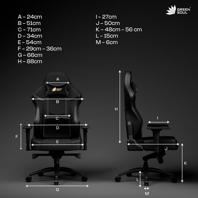 Green Soul Monster Ultimate (T) Gaming Chair