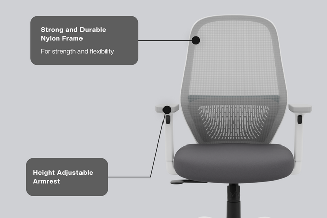 Green Soul Eva Mid Back Mesh Premium Office Chair Efficient Chairs Green Soul Ergonomics