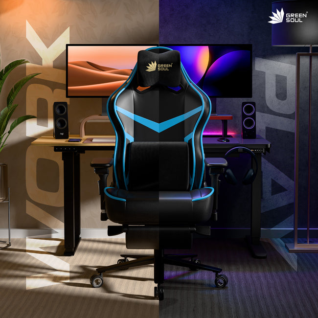 Green Soul Monster Pro Gaming Chair with Ventilated Seats