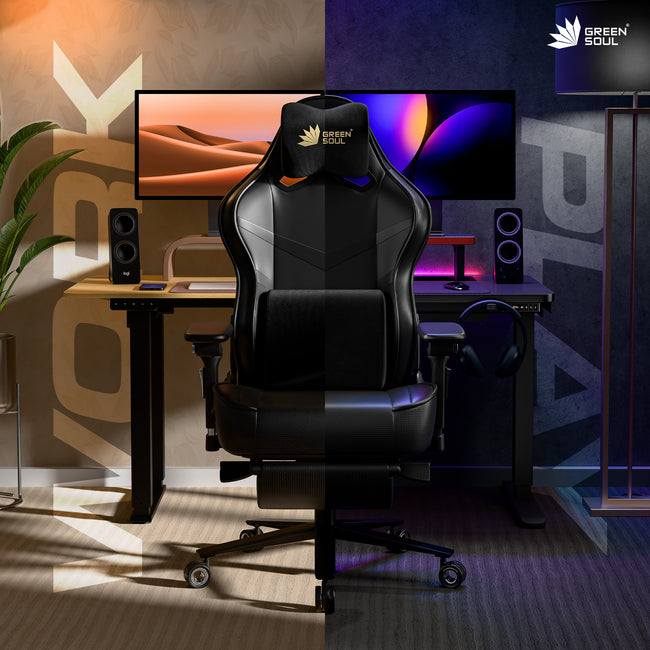 Green Soul Monster Pro Gaming Chair with Ventilated Seats