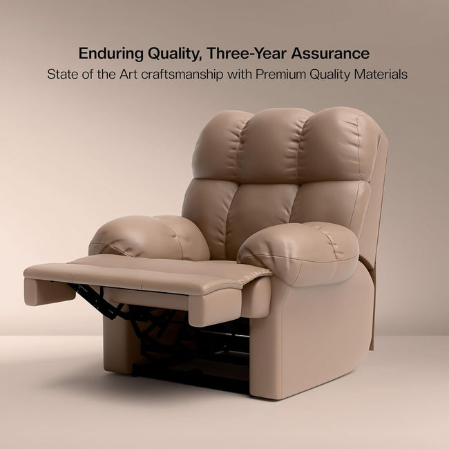 Shangri-La Rocking, Revolving and Recline Single Seater Electric Recliner Sofa