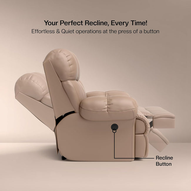 Shangri-La Rocking, Revolving and Recline Single Seater Electric Recliner Sofa