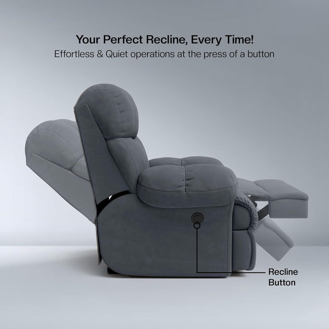 Shangri-La Rocking, Revolving and Recline Single Seater Electric Recliner Sofa