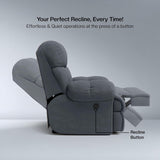 Shangri-La Rocking, Revolving and Recline Single Seater Electric Recliner Sofa