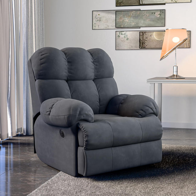 Shangri-La Rocking, Revolving and Recline Single Seater Electric Recliner Sofa