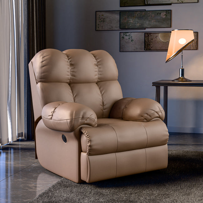 Shangri-La Rocking, Revolving and Recline Single Seater Electric Recliner Sofa