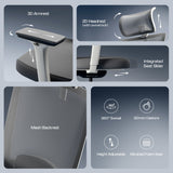 Green Soul Leo Designed for Broad Shoulders Mesh Ergonomic Office Chair