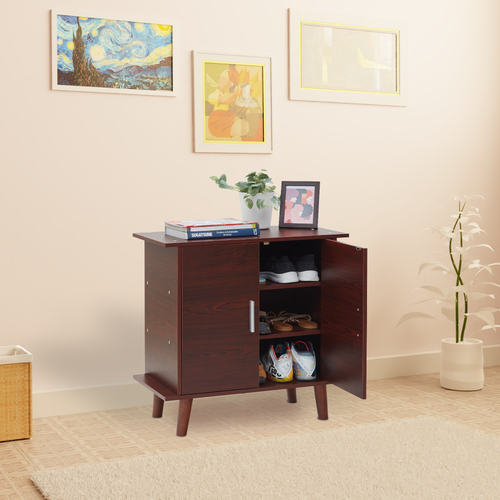 Marina Go 2-door Shoe Cabinet Cabinet Green Soul Ergonomics