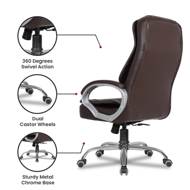 Green Soul Renewed Vienna High Back Executive Chair Renewed Green Soul Ergonomics