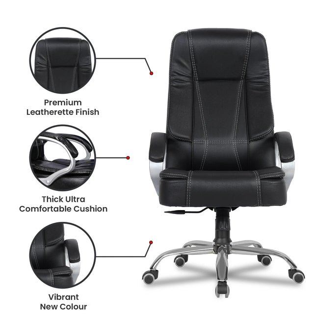 Green Soul Renewed Vienna High Back Executive Chair Renewed Green Soul Ergonomics