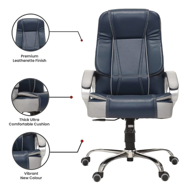 Green Soul Renewed Vienna High Back Executive Chair Renewed Green Soul Ergonomics