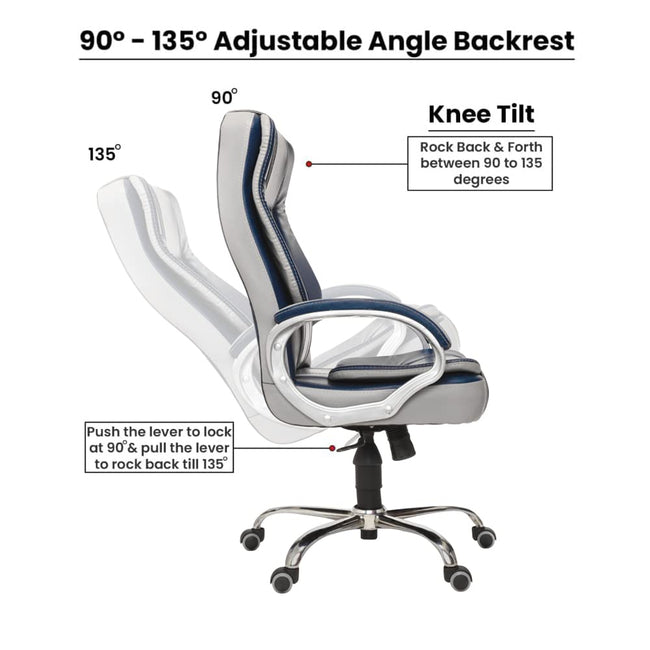 Green Soul Renewed Vienna High Back Executive Chair Renewed Green Soul Ergonomics