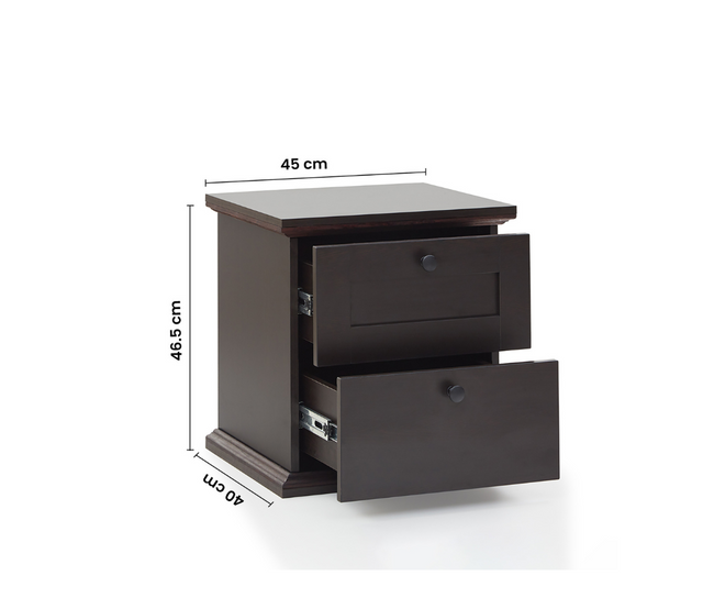 Rivur Bedside Table Cabinet Green Soul Ergonomics   